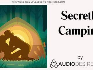 Secretly camping (erotic audio xxx ταινία για γυναίκες, beguiling asmr)