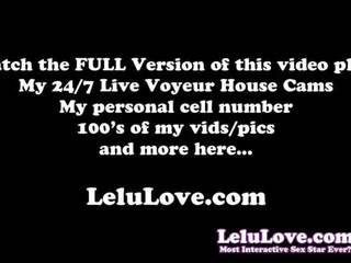 Lelu Love-POV Red Dress Striptease Virtual X rated movie