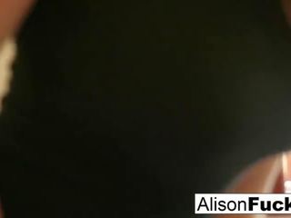 大きい おっぱい 湯たんぽ アリソン タイラー 演劇 ととも​​に 彼女の プッシー